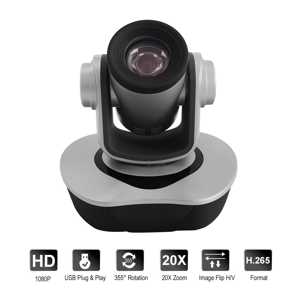 Anxinshi Brand 20X Zoom IP SDI HDMI Video Conference Streaming Camera