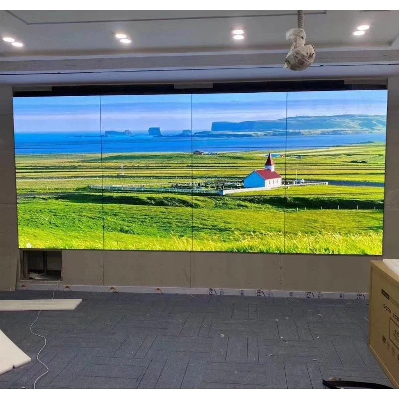 Video Wall 45 to 55 Inch Narrow Ultra Wide Narrow Bezel 3.5mm 4K TFT LCD Video Wall Kits