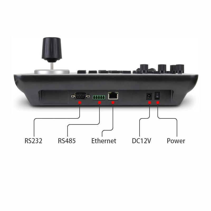 CCTV Keyboard Controller for IP PTZ Camera