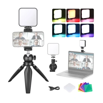 Neewer Kit d'éclairage de vidéoconférence avec trépied pour visioconférence/appels zoom/autodiffusion/diffusion en direct/lumière d'appoint