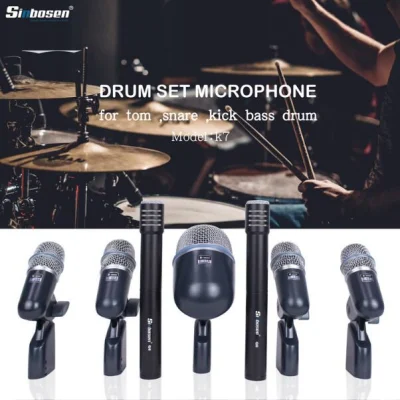 Support gratuit PRO Audio Kit de microphone à percussion professionnel Q904-XLR