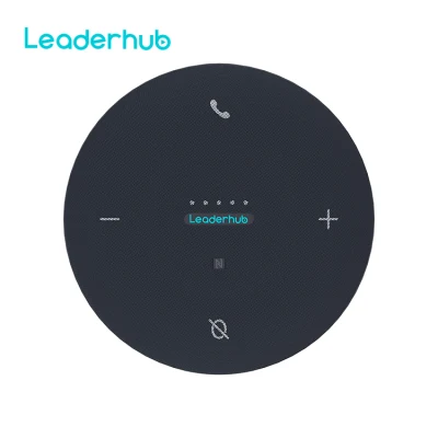 Leaderhub réduction du bruit bureau à domicile 360 ​​degrés prise de voix haut-parleur de conférence haut-parleur USB